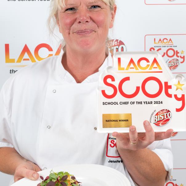 2024 School Chef of the Year winner Jennifer Brown 