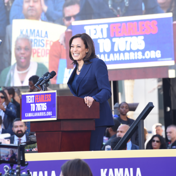 kamala harris free school meals US presidential election