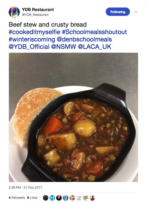 Ysgol Dinas Bran wins NSMW school food competition | LACA, the school ...