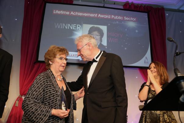 Hilary Witt Cost Sector Catering Awards public sector lifetime achievement