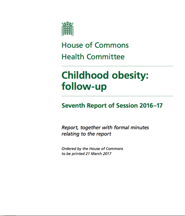 Childhood Obesity House of Commons