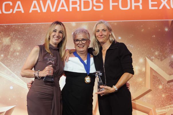 LACA Chair’s Award: Emma Holmes from Cardiff & Vale University Health Board and Katie Palmer from Foodsense Wales
