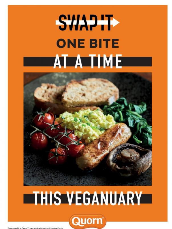 Quorn Plans ‘Swap It’ Campaign For Veganuary | LACA, The School Food People