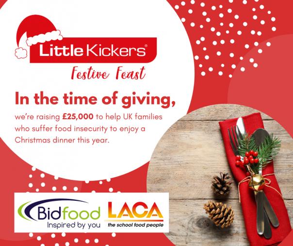 little kickers festive feast fund-raising appeal