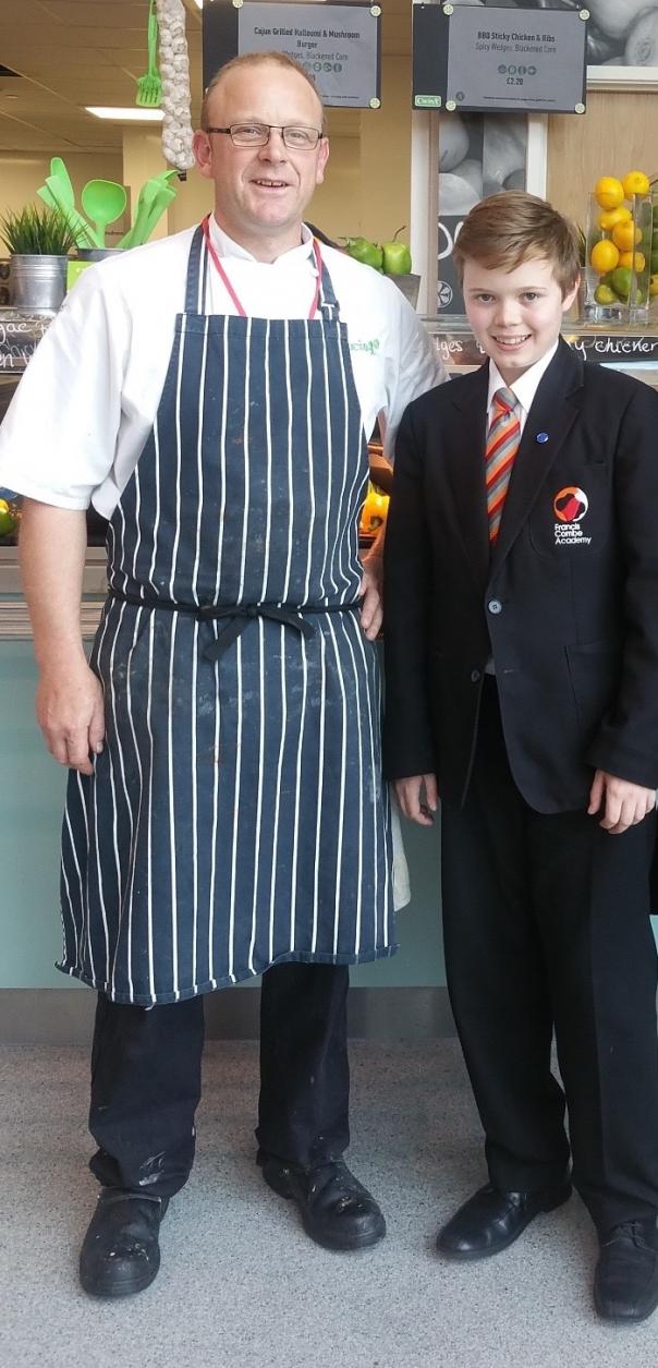 Francis Combe Academy student wins national recipe competition | LACA ...