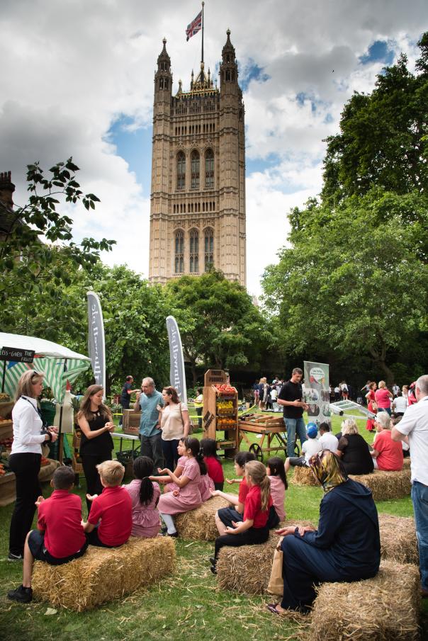 School Food Matters celebrates tenth birthday at Westminster Abbey College Garden