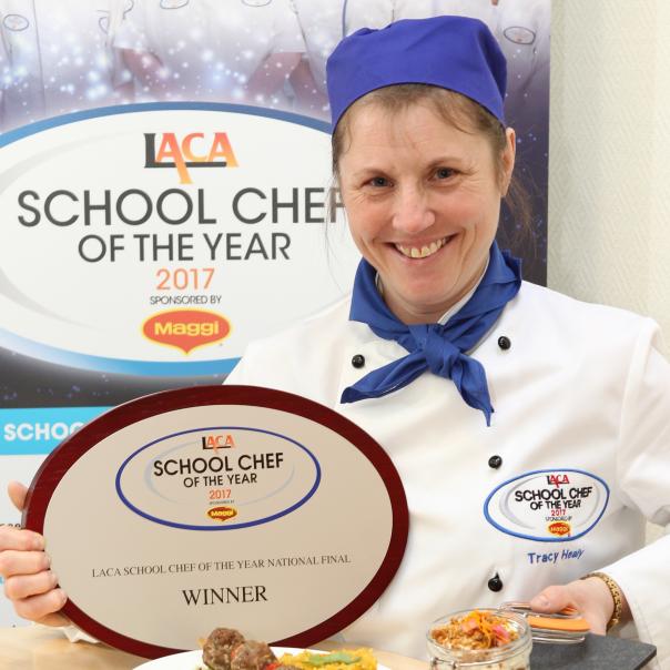 Tracy Healy wins School Chef of the Year 2017
